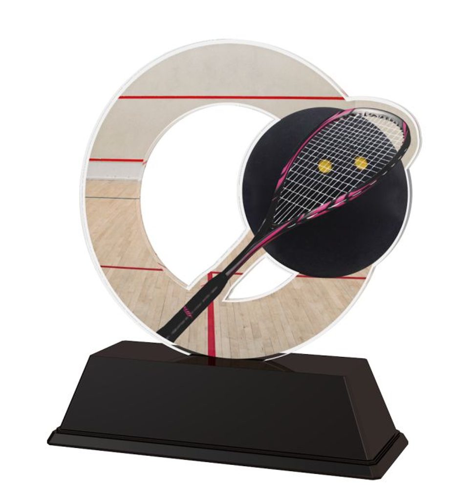 Akrylátová trofej ACLC2101M45 | Squash