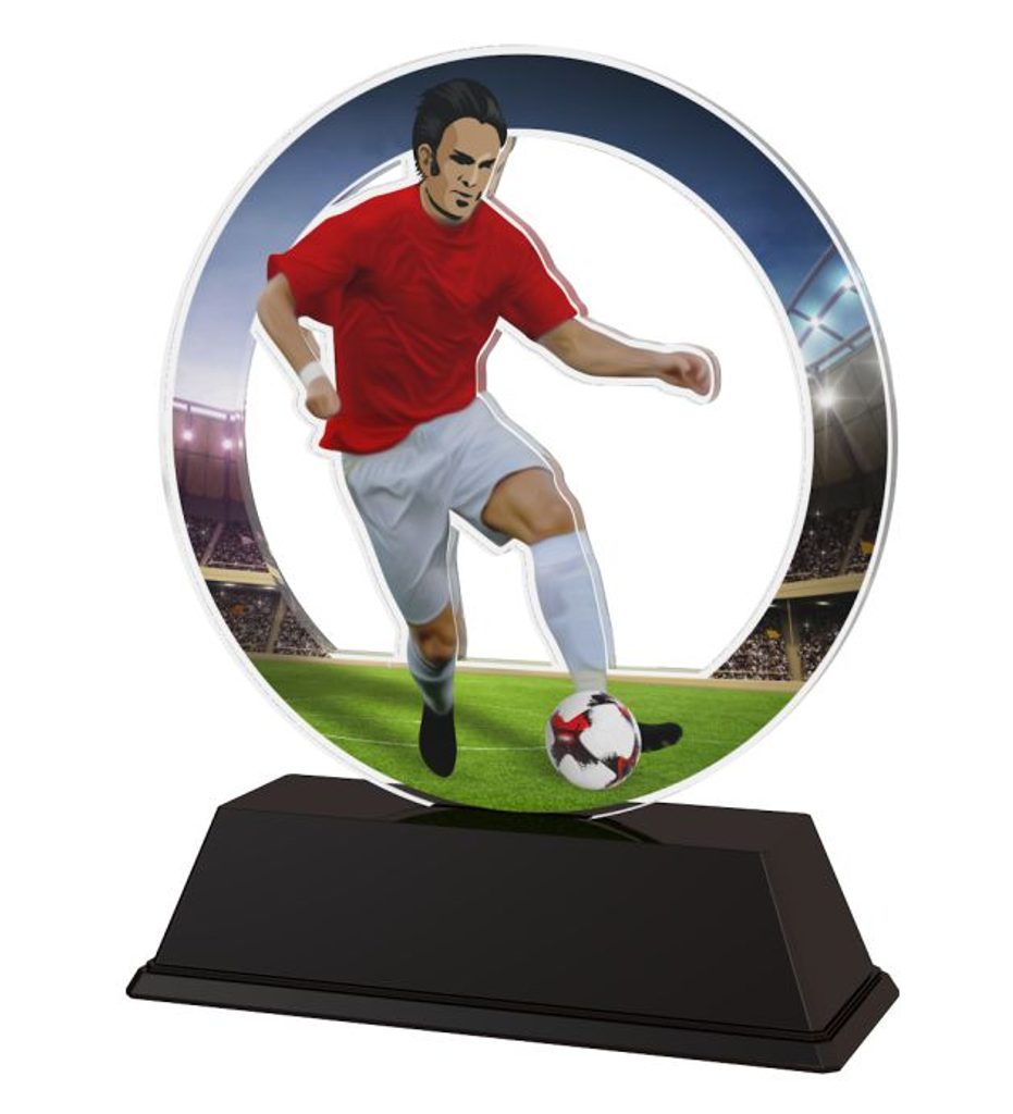 Akrylátová trofej CBCUF001M2 | Fotbal