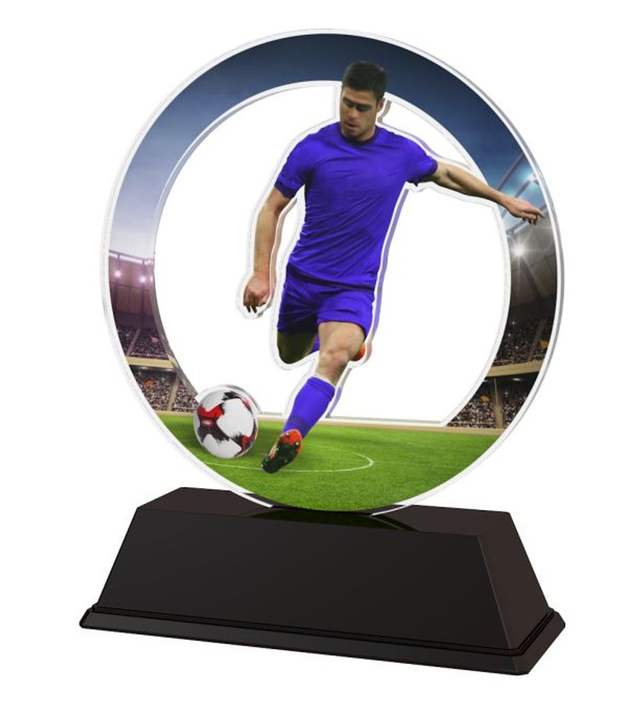 Akrylátová trofej CBCUF001M4 | Fotbal