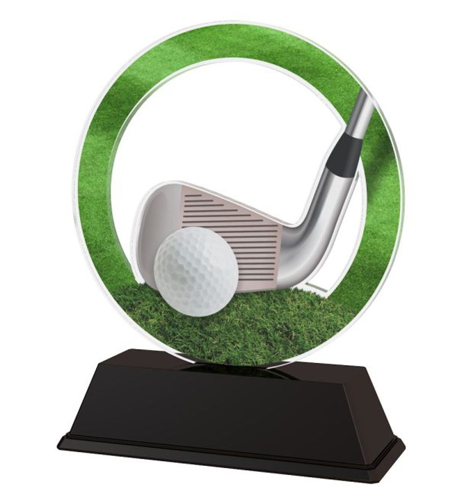 Akrylátová trofej CBCUF001M14 | Golf