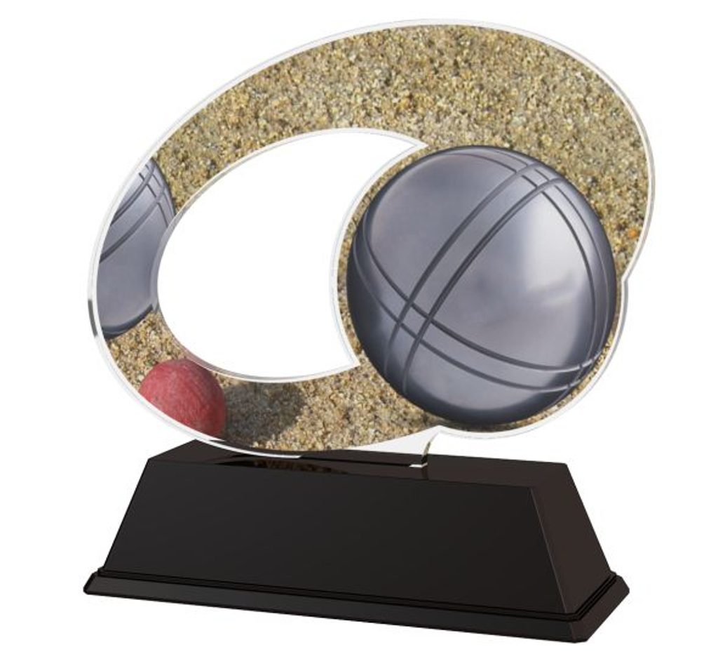 Akrylátová trofej ACLC2102M16 | Petanque