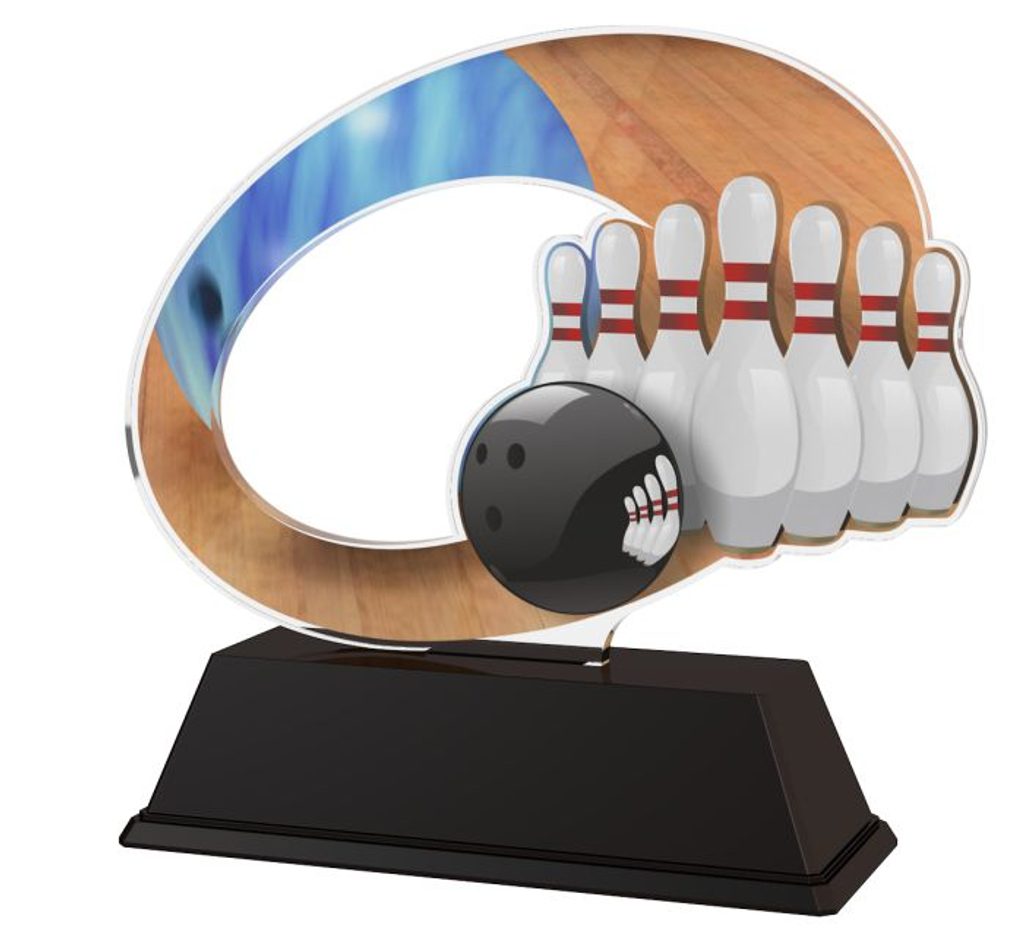 Akrylátová trofej ACLC2102M21 | Bowling
