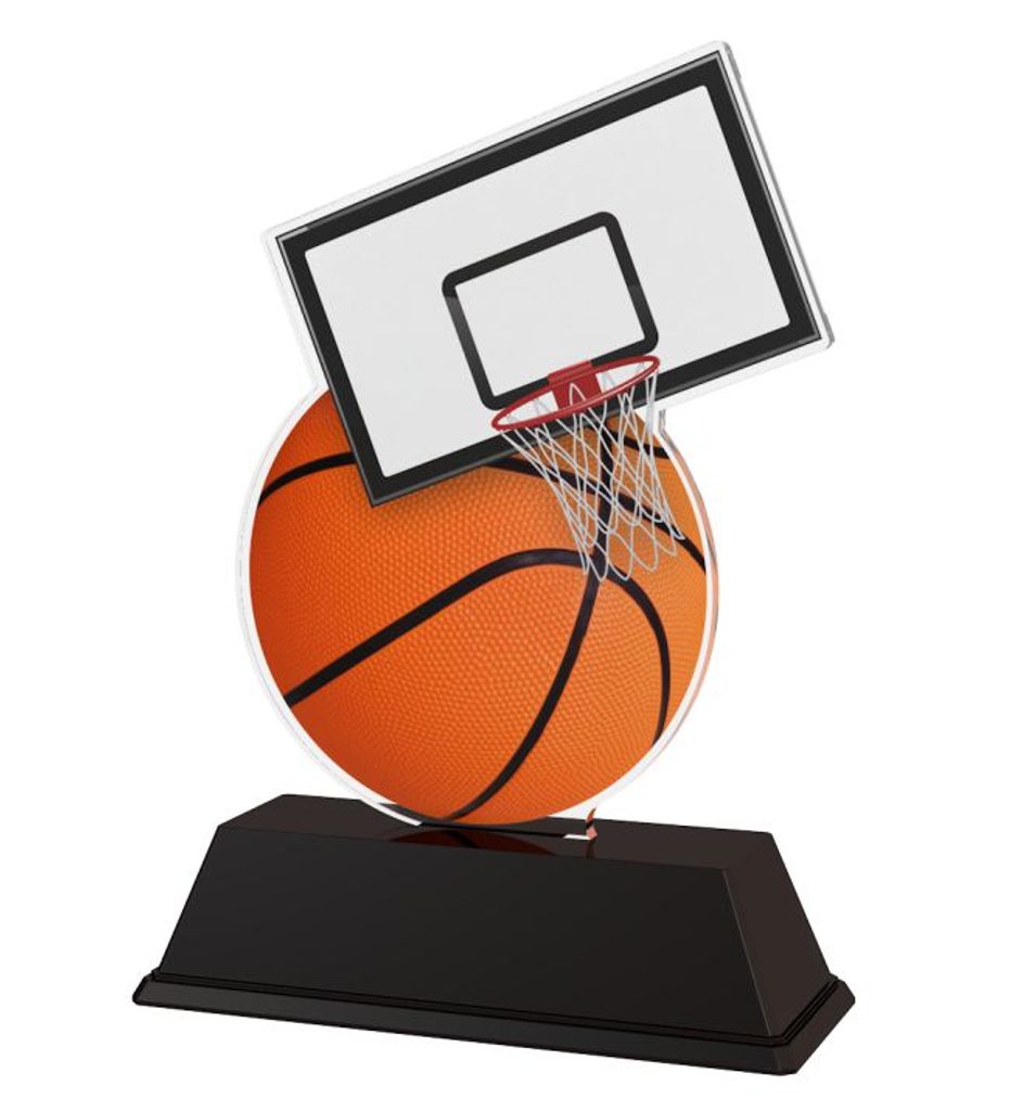 Akrylátová trofej FA200M8 | Basketball