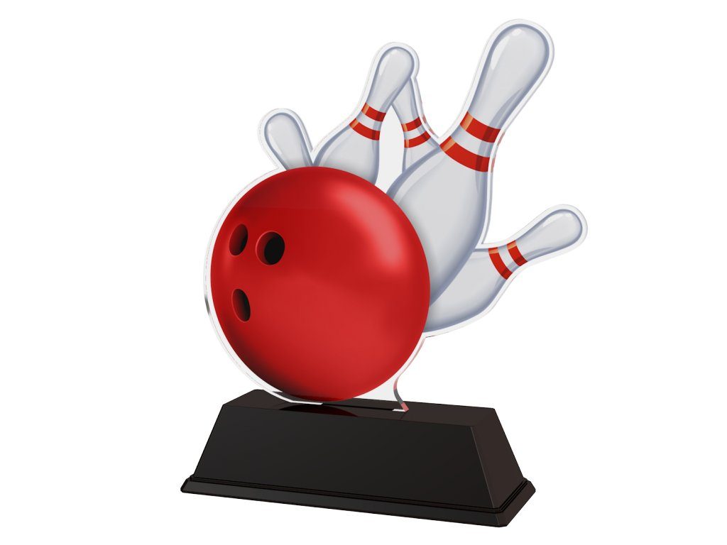 Akrylátová trofej FA200M18 | Bowling