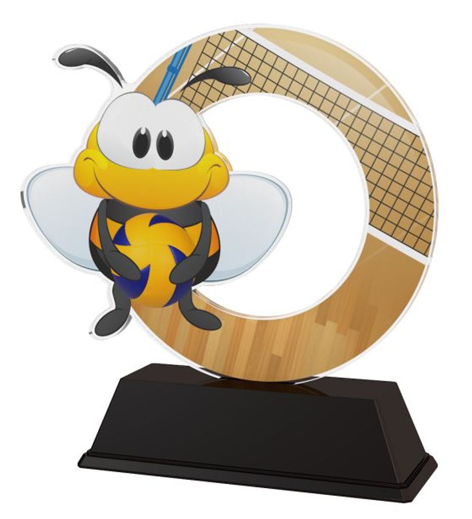 Akrylátová trofej AKEKC001M04 | Volejbal