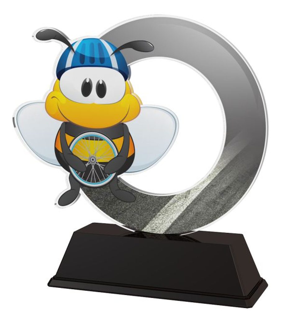 Akrylátová trofej AKEKC001M16 | Cyklistika