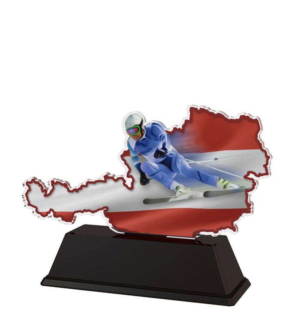 Akrylátová trofej LAC002M1 | Sjezdové lyžování