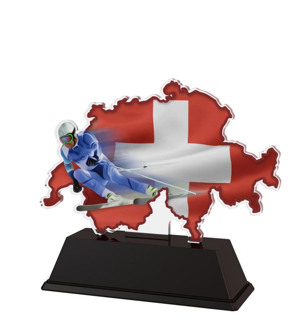 Akrylátová trofej LAC003M1 | Sjezdové lyžování