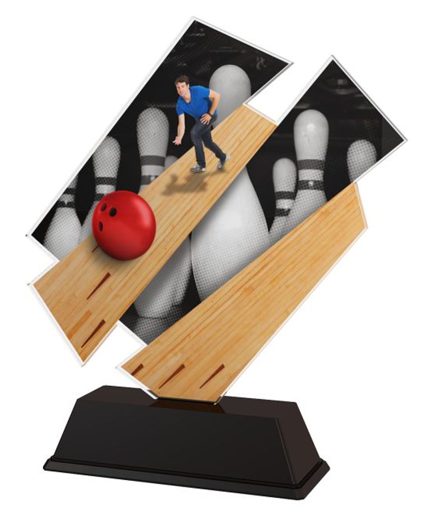 Akrylátová trofej ACZC001M19 | Bowling