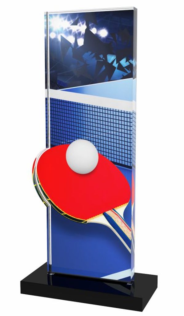 Akrylátová trofej APLAM17 | Stolní tenis