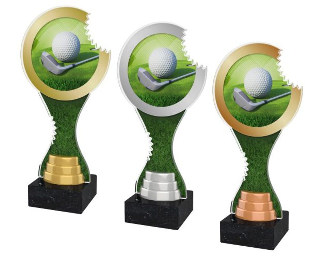 Akrylátová trofej ACBTM02 | Golf