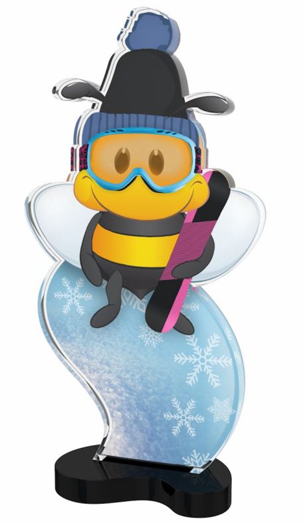 Akrylátová trofej APLA005M09 | Snowboard
