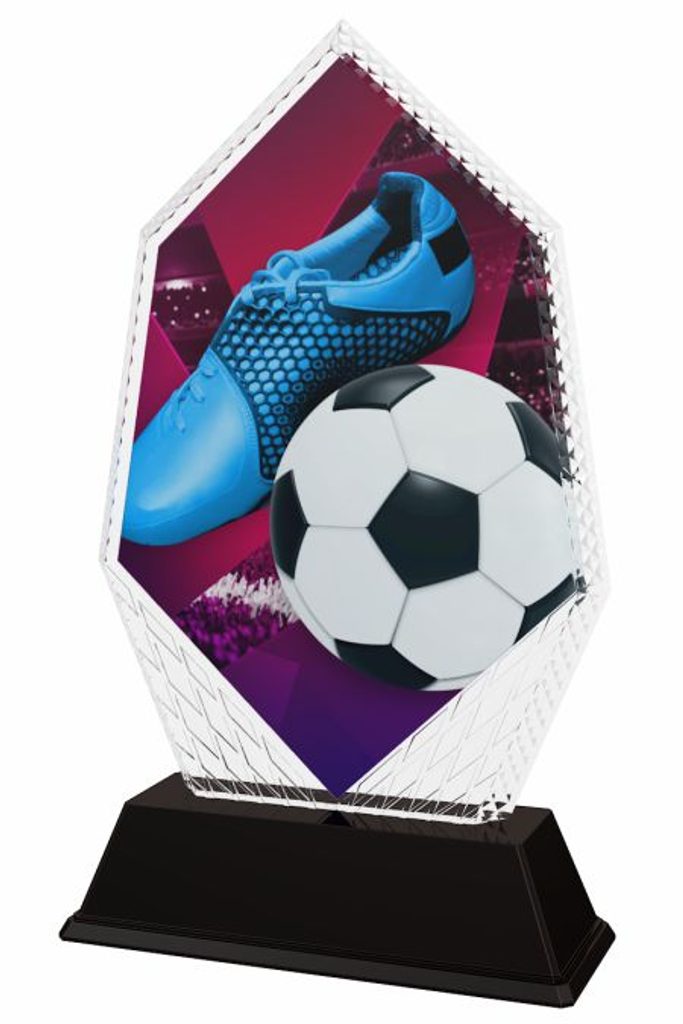 Akrylátová trofej PYR001M02 | Fotbal