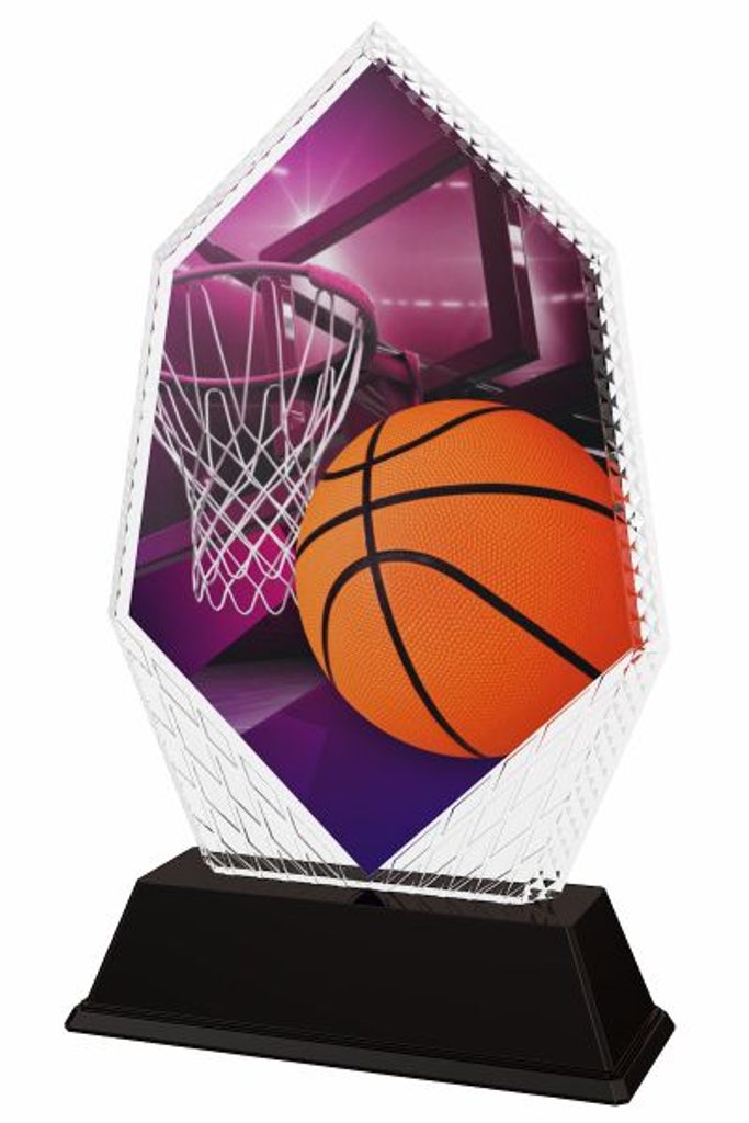 Akrylátová trofej PYR001M03 | Basketball
