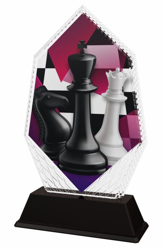 Akrylátová trofej PYR001M24 | Šachy