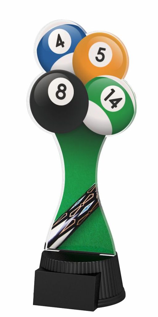 Akrylátová trofej ACUTCM08 | Billiard
