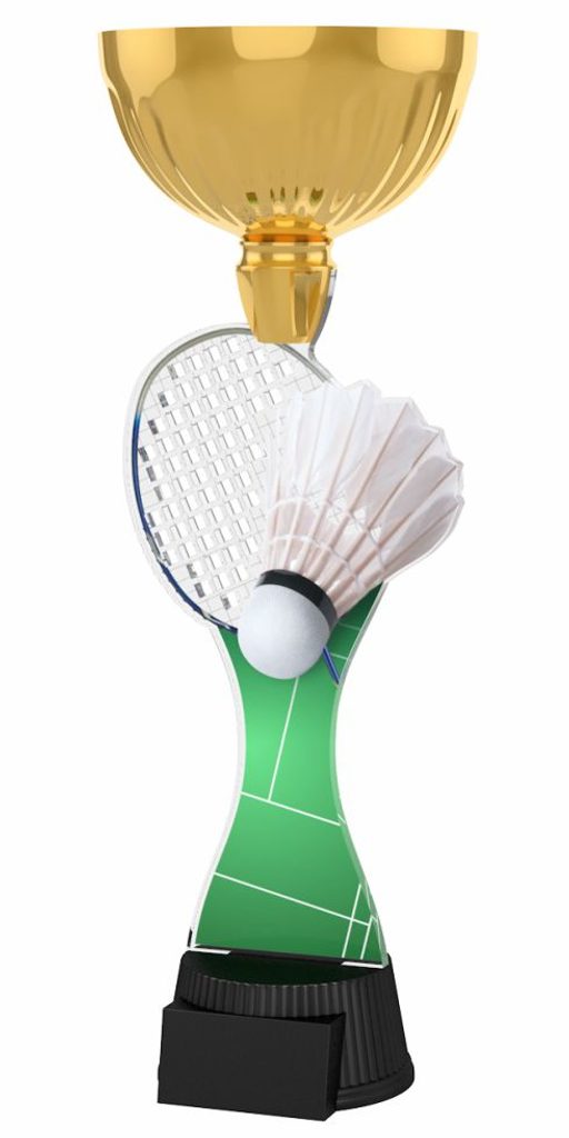Akrylátová trofej ACUPCGM04 | Badminton