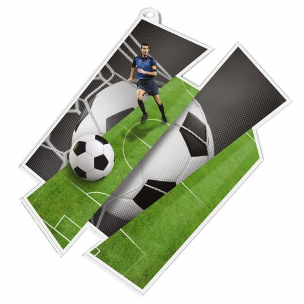 Akrylátová medaile MDAZ0011M1 | Fotbal