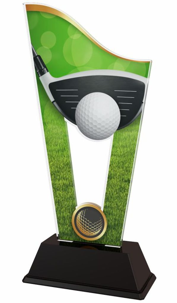 Akrylátová trofej CASM25 | Golf