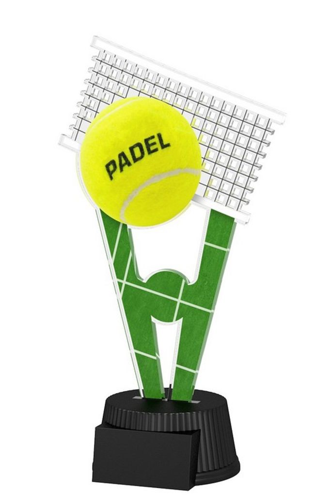 Akrylátová trofej ACUTN001M20 | Padel