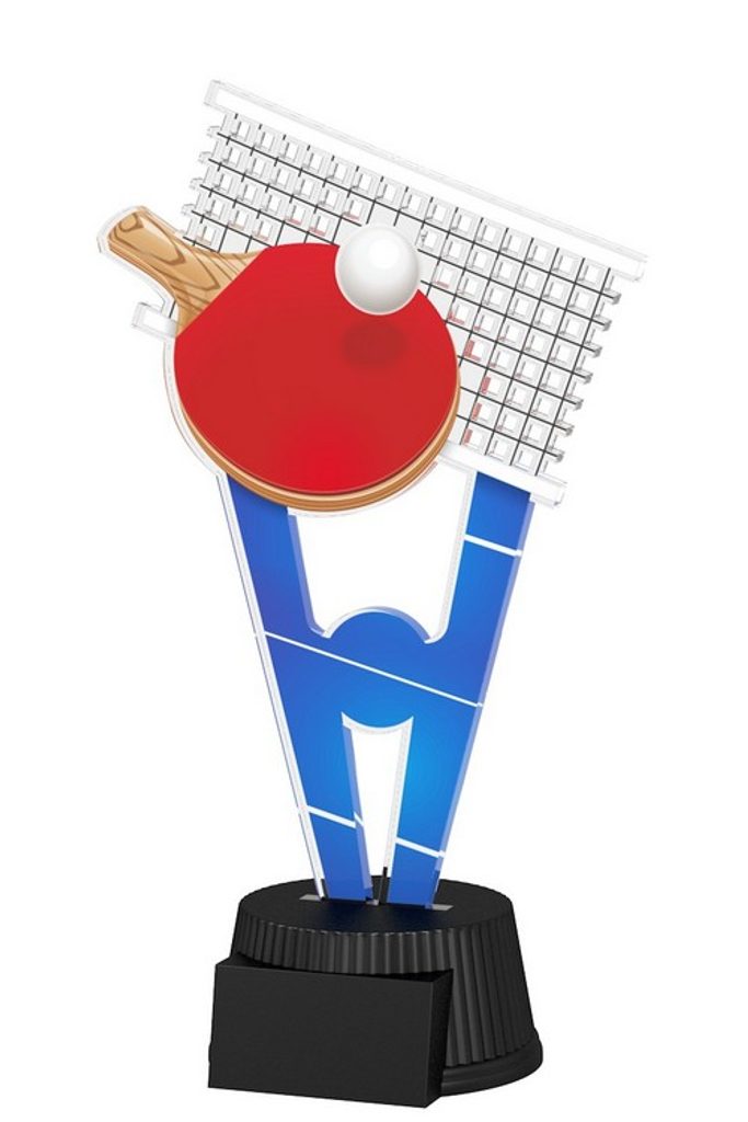 Akrylátová trofej ACUTN001M25 | Stolní tenis