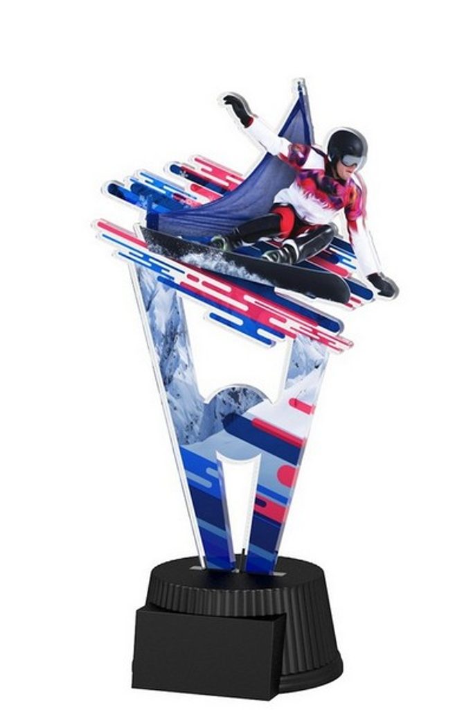 Akrylátová trofej ACUTSN001M03 | Snowboard