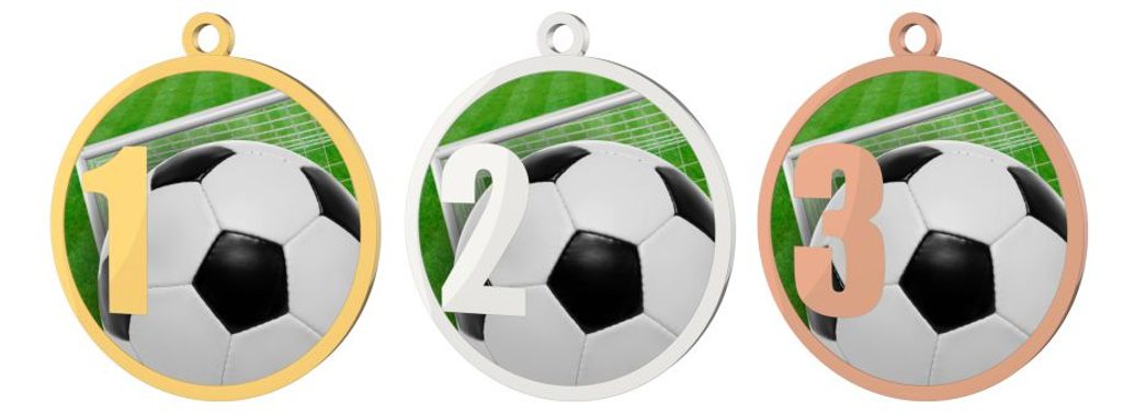 Kovová medaile MDT0001M1 | Fotbal