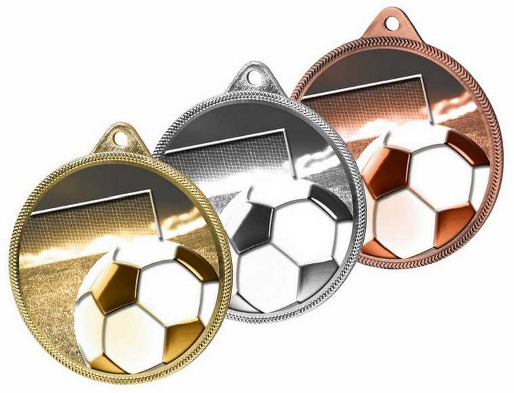 Kovová medaile MDLR001M01 | Fotbal