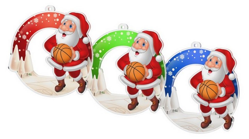 Akrylátová medaile VSC3008 | Basketball
