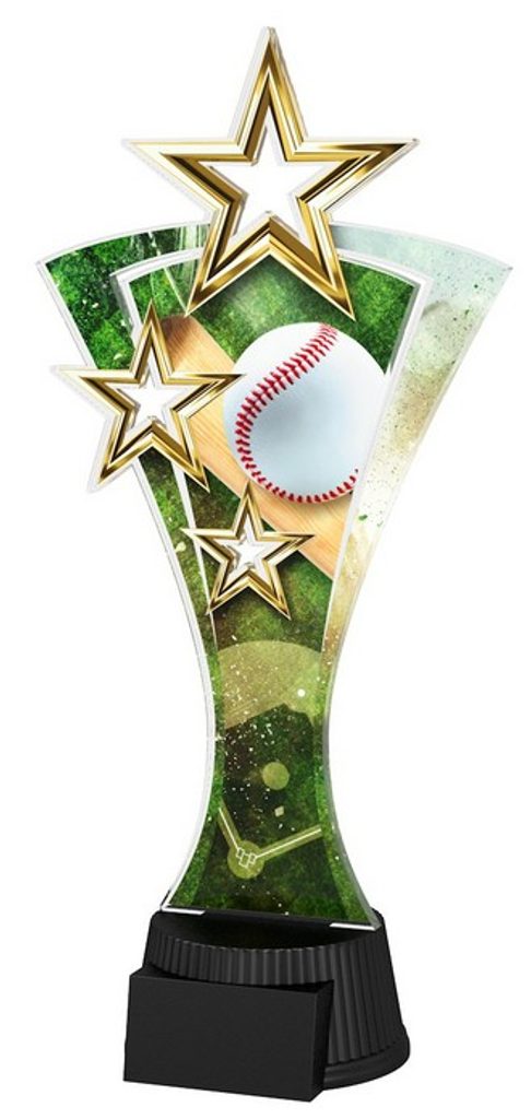 Akrylátová trofej ASTAR001M11 | Baseball