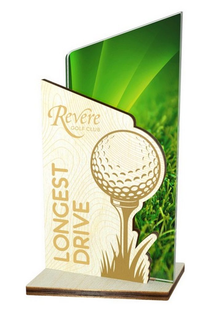 Akrylátová trofej APLA0012M05 | Golf