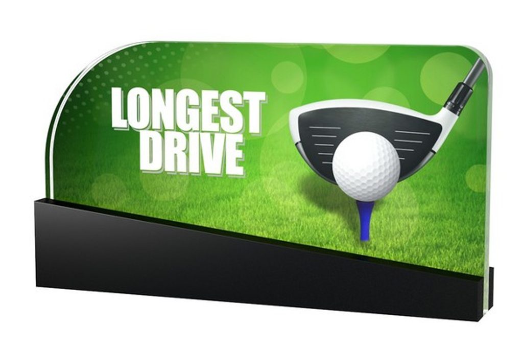 Akrylátová trofej APLA007M03 | Golf