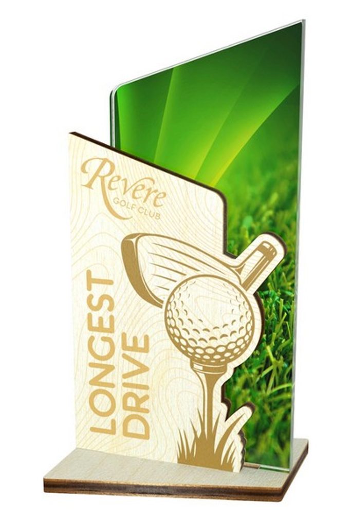 Akrylátová trofej APLA0012M06 | Golf