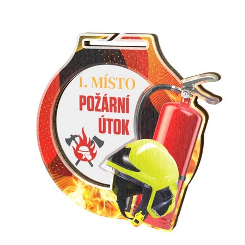 Medaile MDAW001M04 | Hasiči