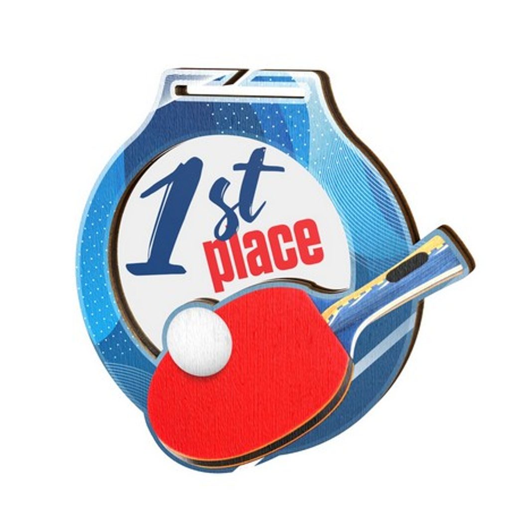 Medaile MDAW001M14 | Stolní tenis