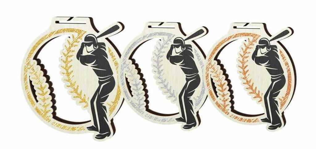 Medaile MDAW004M07 | Baseball