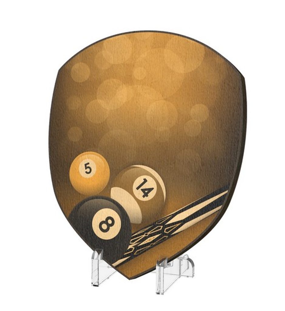 Plaketa WPPR004M13 | Billiard