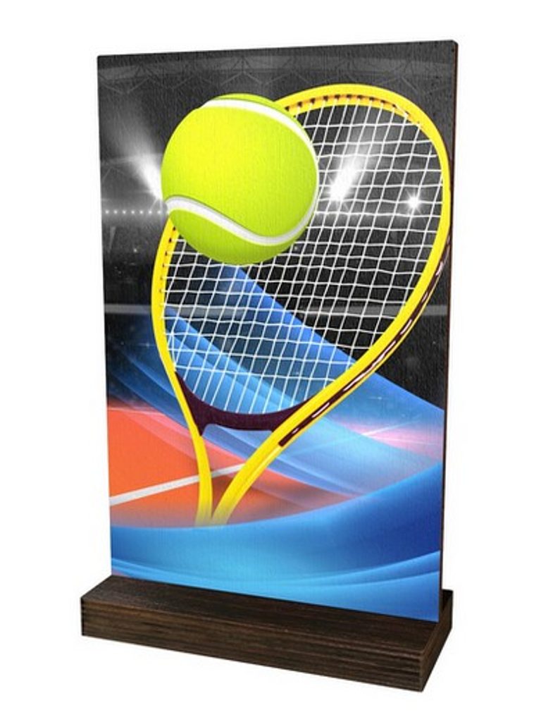 Dřevěná plaketa WPLA01M05 | Tenis