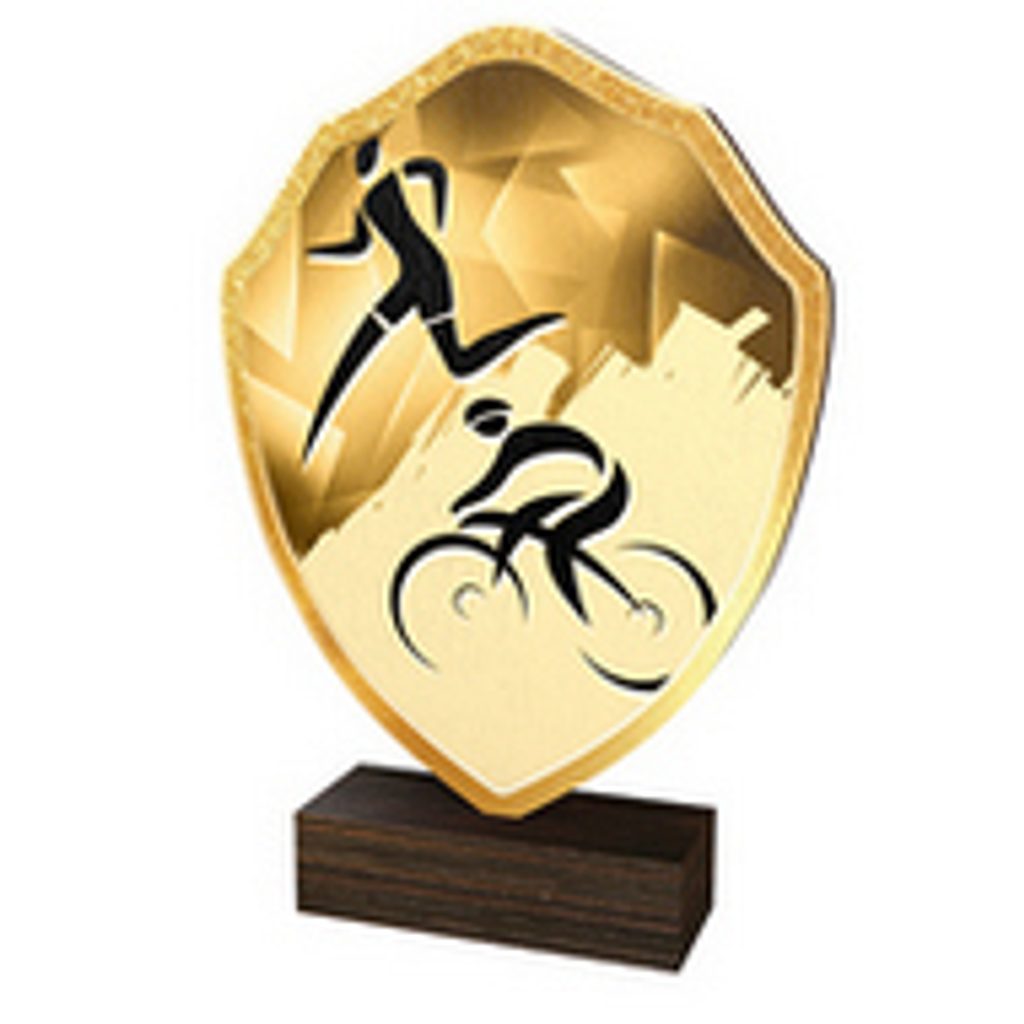 Dřevěná plaketa TFRW191 | Duatlon