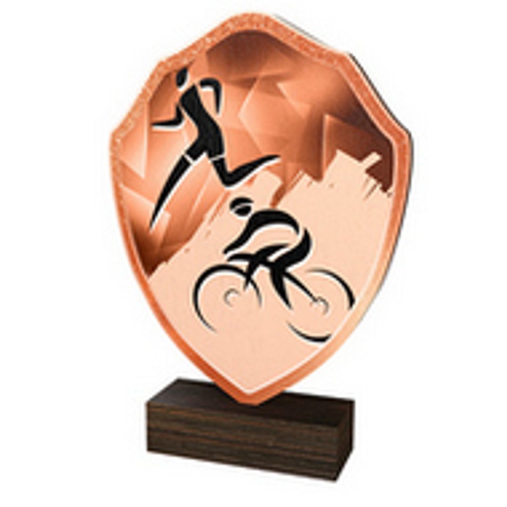 Dřevěná plaketa TFRW193 | Duatlon