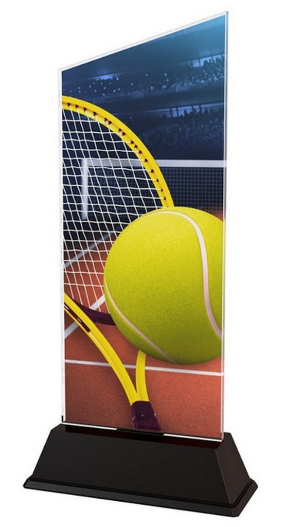 Akrylátová trofej CAS0128 | Tenis