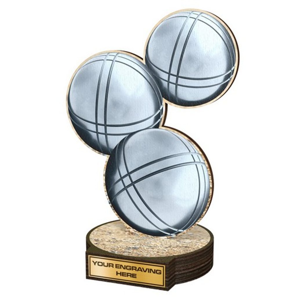 Dřevěná plaketa RW016 | Petanque