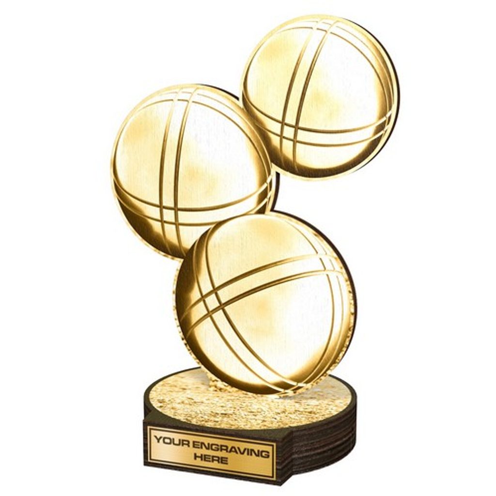 Dřevěná plaketa RWR034 | Petanque