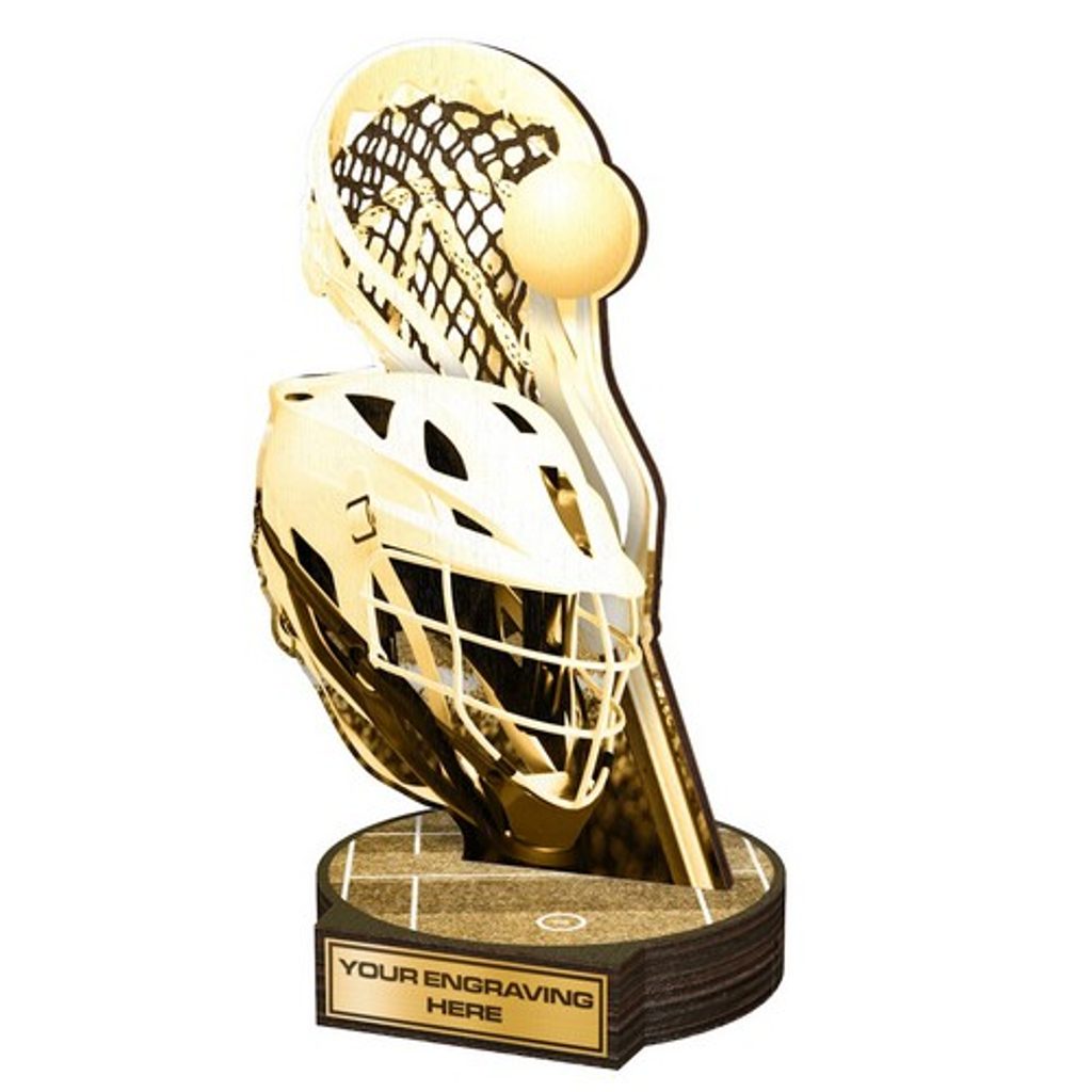 Dřevěná plaketa RWR040 | Lacrosse