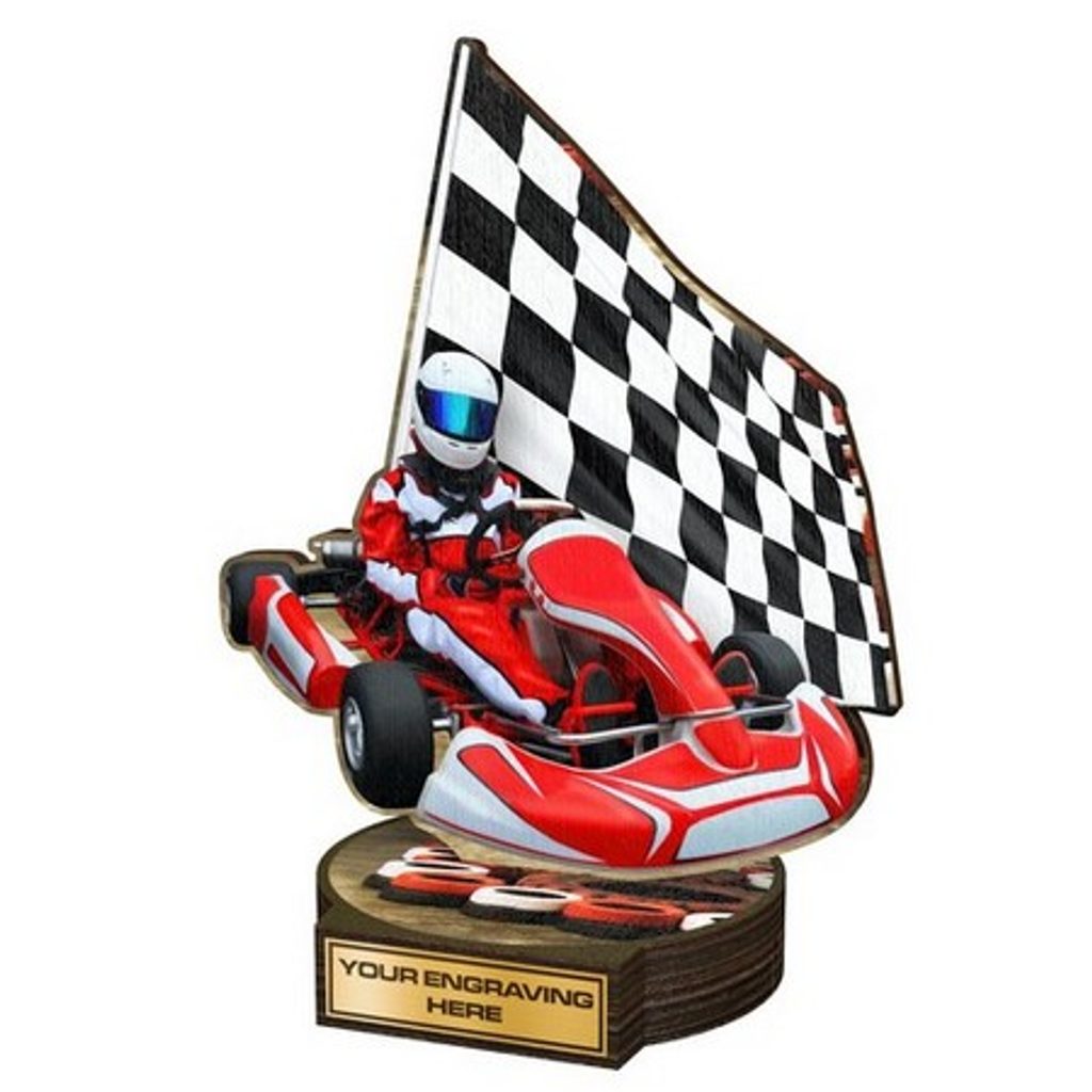 Dřevěná plaketa RW118 | Motorsport