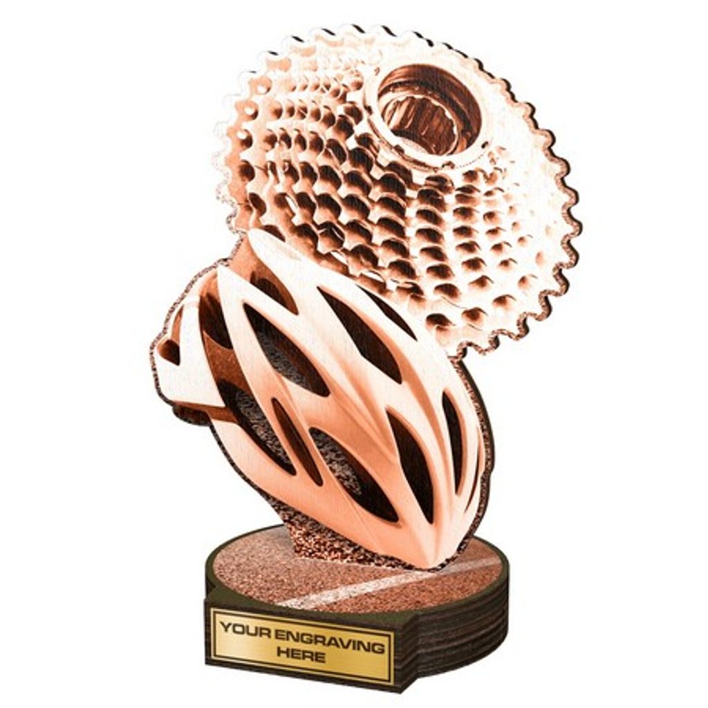 Dřevěná plaketa RWR157 | Cyklistika