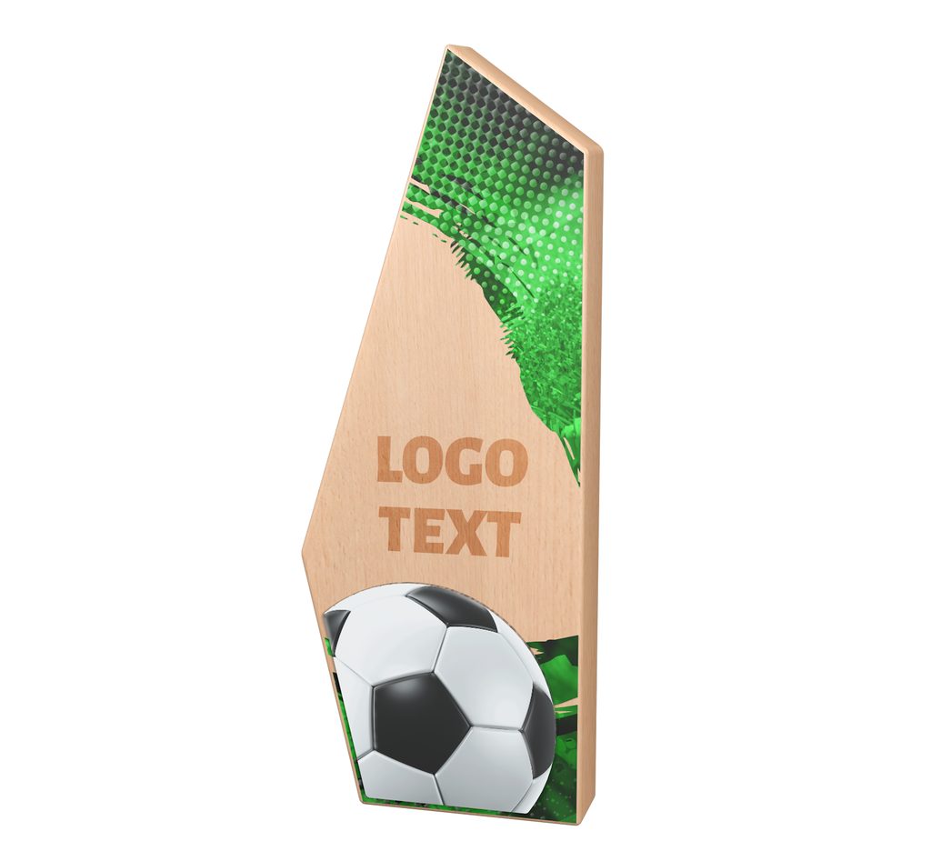 Dřevěná trofej WMT001M19 | Fotbal