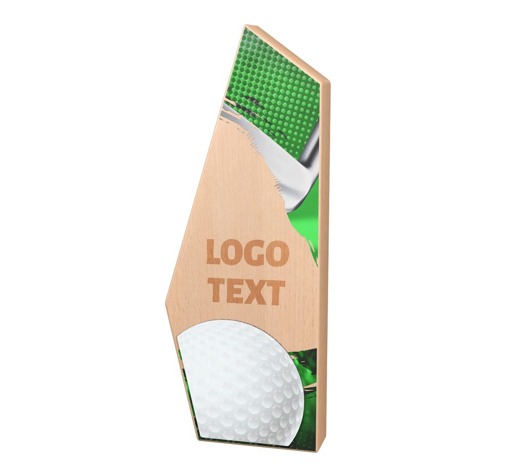 Dřevěná trofej WMT001M21 | Golf
