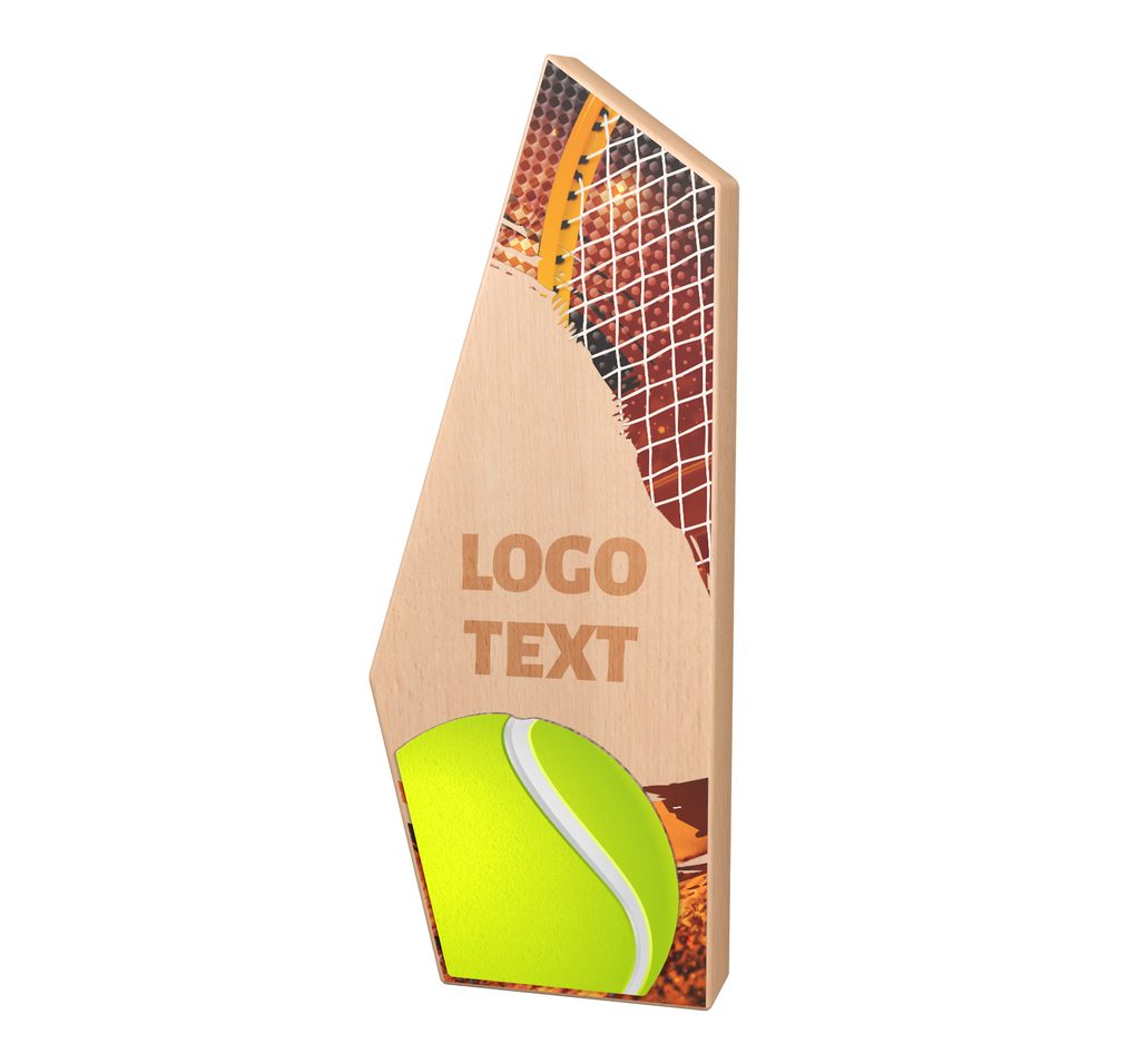 Dřevěná trofej WMT001M35 | Tenis