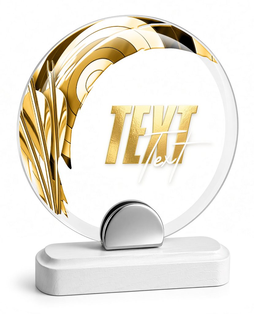 Skleněná trofej CR242075M17 | Lukostřelba
